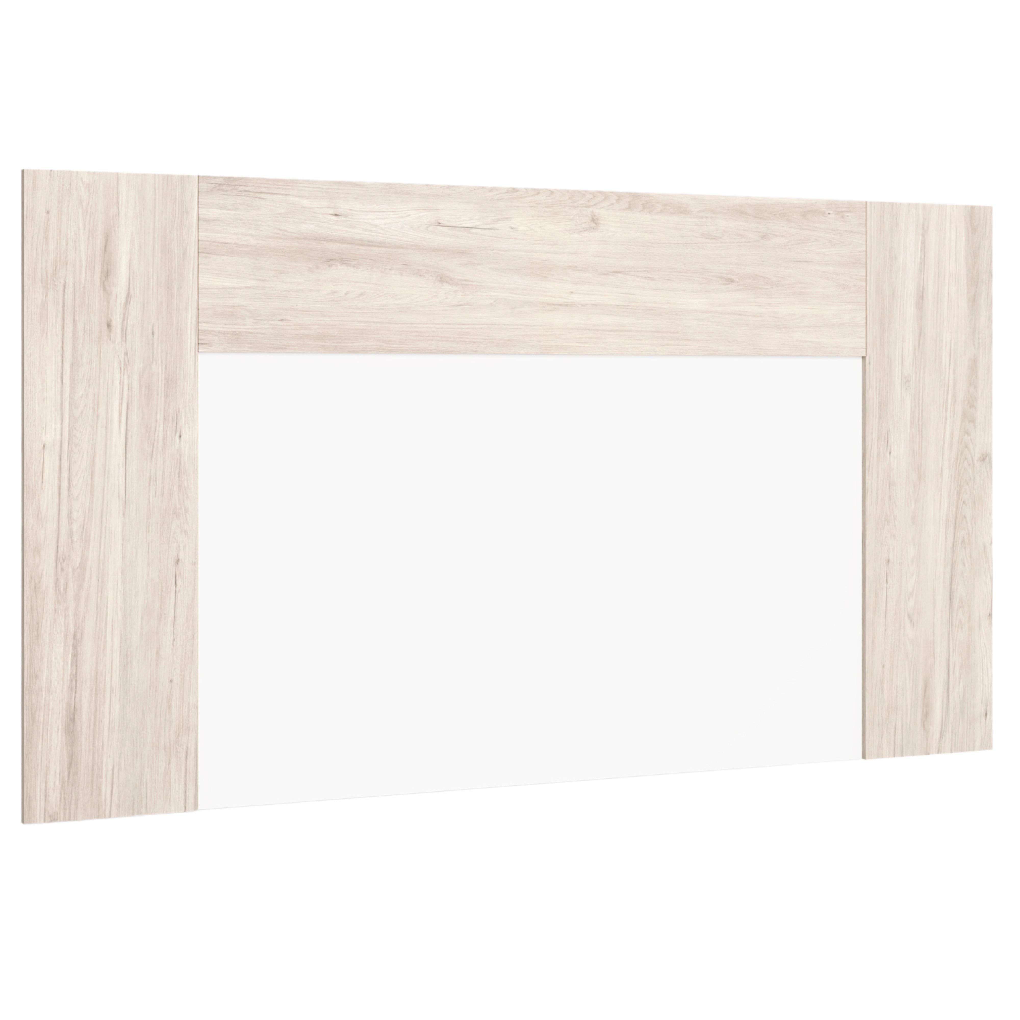 Miroytengo Cabecero Luce cabecera cama dormitorio color blanco y sahara 90x163x3cm