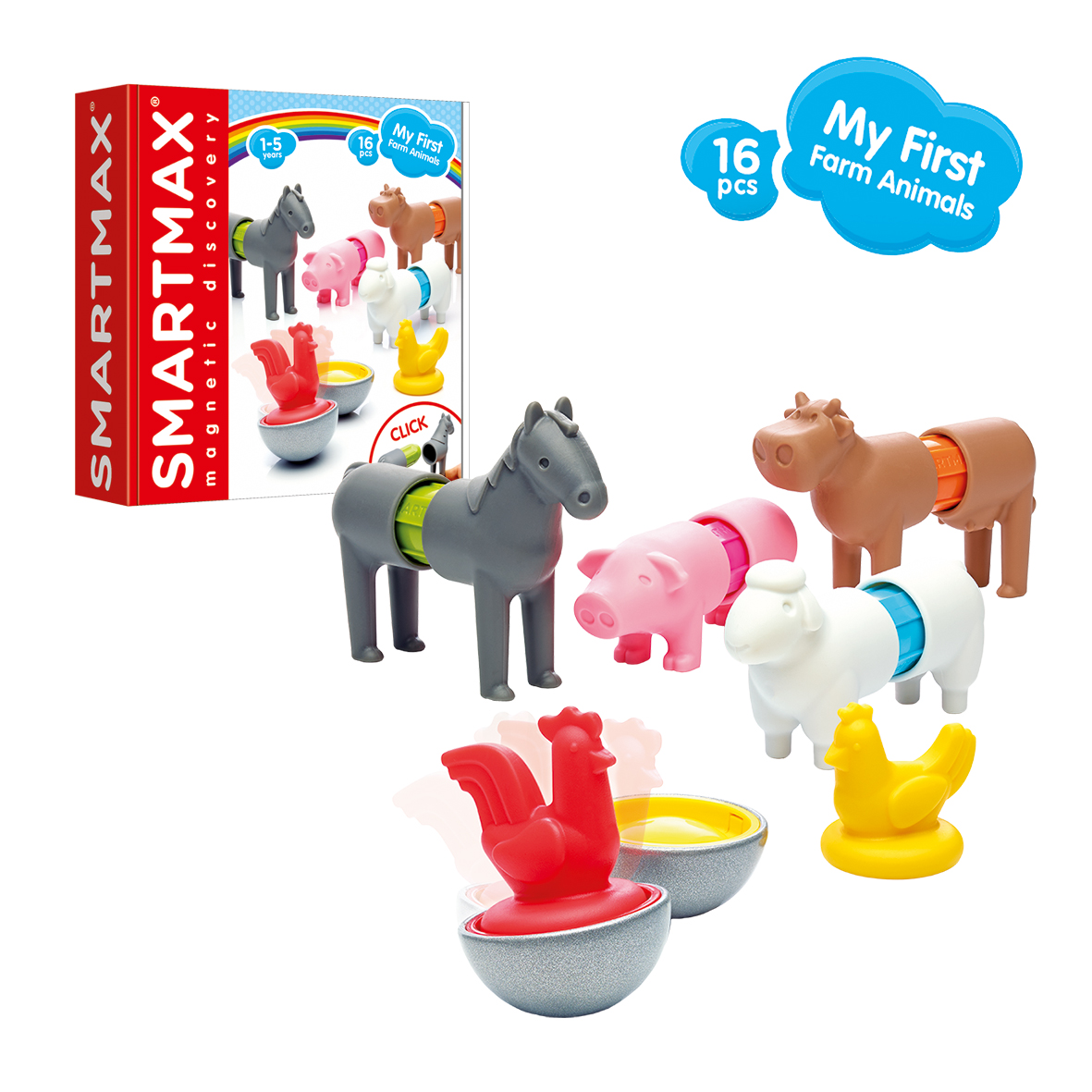 Smartmax My First Farm Animals  Juguetes Niños  Juegos Educativos  Juegos Niños