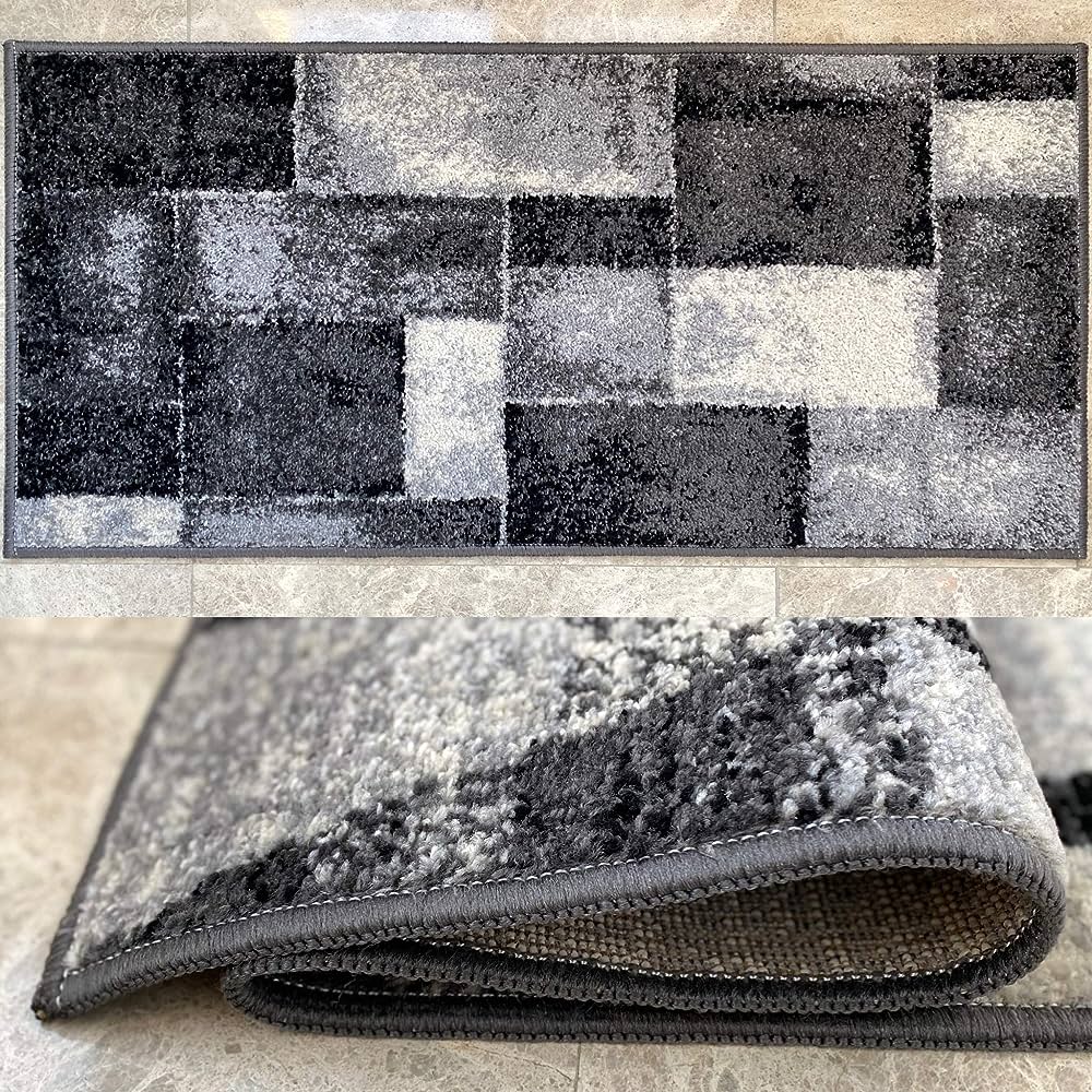 ALFOMBRAS IBERIA - Alfombra Pasillo  Pelo Corto Polipropileno y Lavable  Antideslizante  Varias Medidas, Ideales para todo tipo de Pasillos Largos, Pie de Cama, Corredor