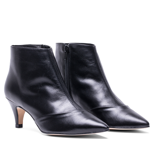 Botín Elodie Carmina Mestizo Negro - Elegante y Cómodo