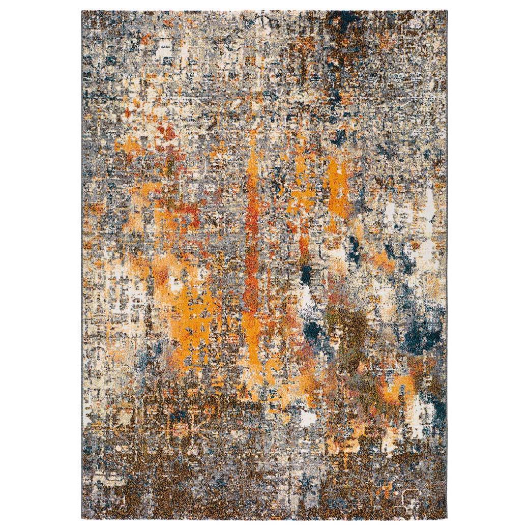 Alfombra interior de estilo abstracto en  multicolor - SHIRAZ 16555 | 60x120, 80x150, 140x200, 160x230, 200x290 cm