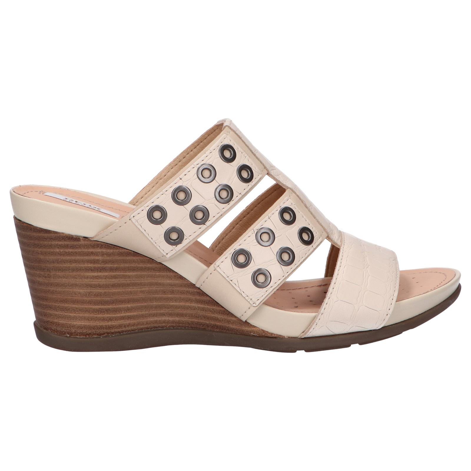 GEOX D928TB 06Y43 D DOROTHA C5002 CREAM Women's Sandals