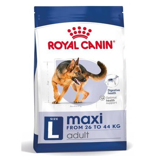 Royal Canin Maxi Adult Pienso para Perro Adulto de Razas Tamaño Grande - 15 Kg