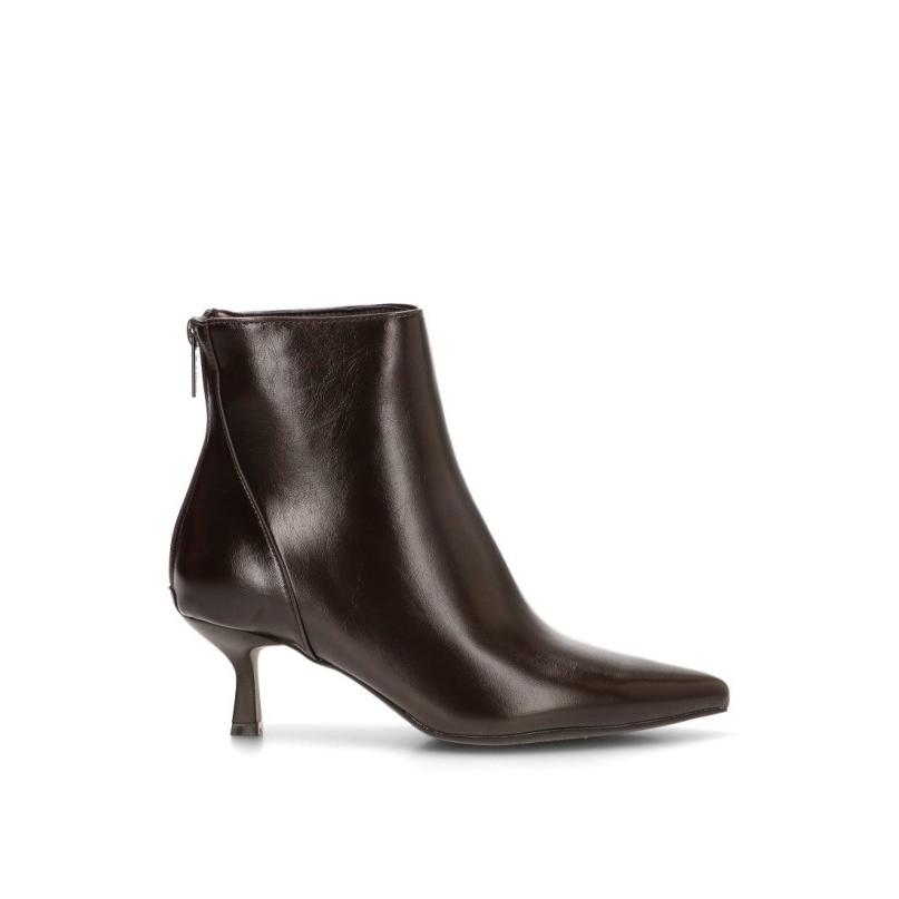 Botin Weekend Etika - Mujer - Tacón Medio - Modelo 32031 - Color Café
