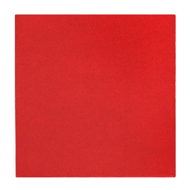 MONOUSO | Servilleta de Papel Punta-Punta 33x33cm 2C Roja (1.200 Uds)