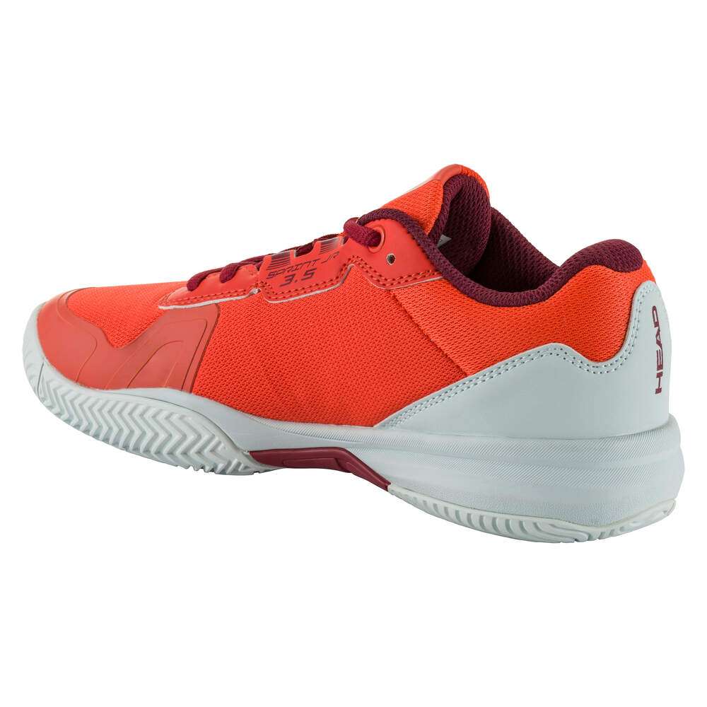 Zapatillas de Padel y Tenis Head Sprint 3.5 Naranjas para niños, niñas y junior. El precio más rebajado del mercado en las zapatillas de gama más alta