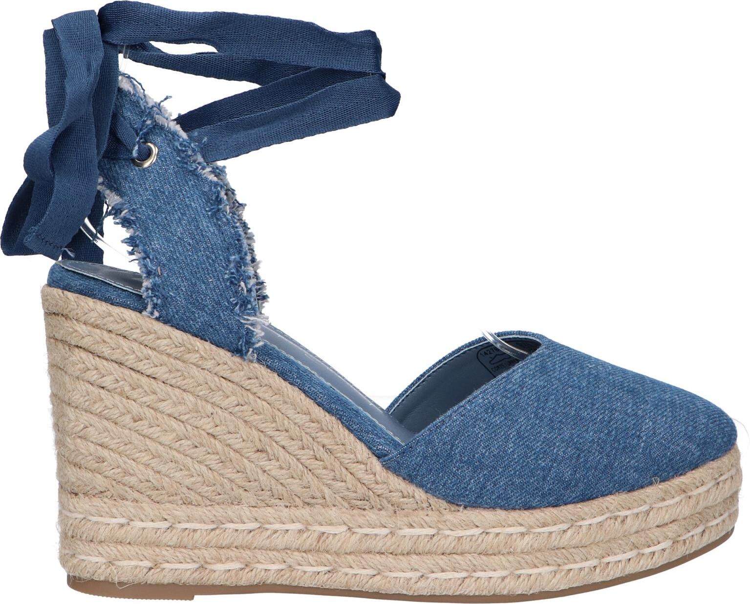 Women's sandals xti 142760   Navy textile
