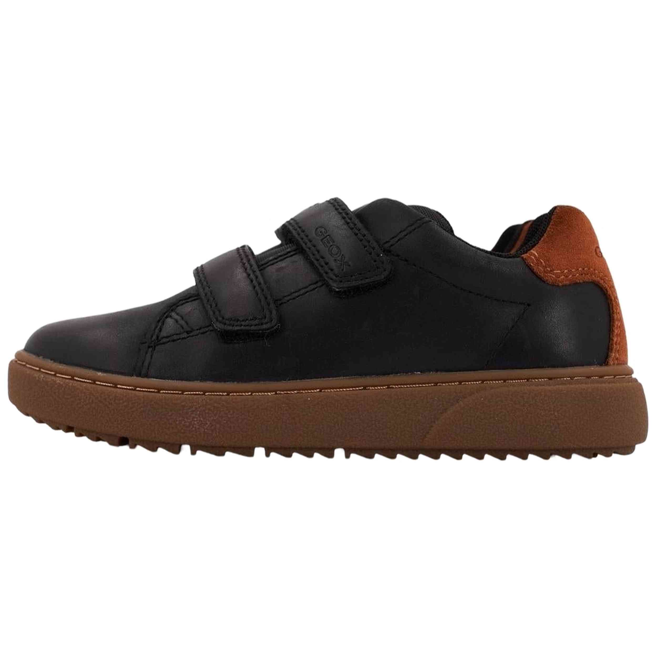 Zapatillas Geox modelo Theleven para Niños en color Negro