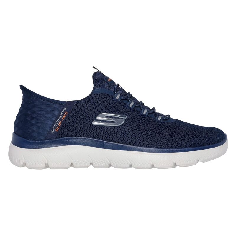 Zapatillas Negras Skechers Skechers Slip-ins: Summits - High Range Navy Cómodas y Ligeras