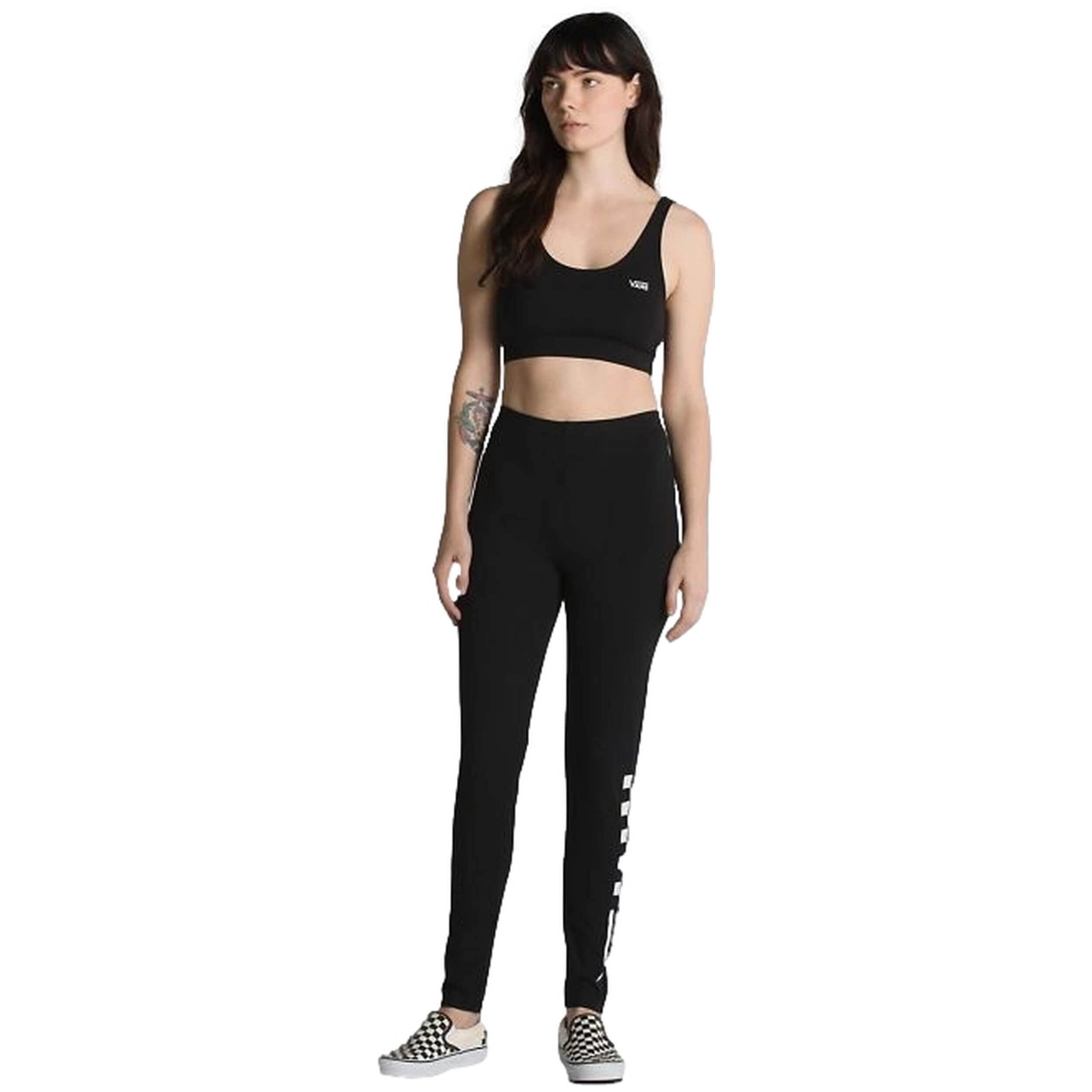 Pantalones marca Vans modelo Vn0A7U74Blk1 para mujer en color negro