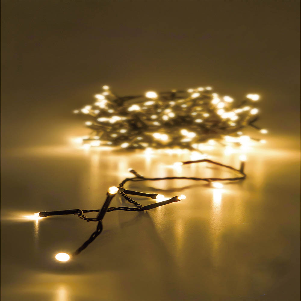 Plushome Guirnalda De Luces Solar Para Exteriores,Luces Solares Impermeables Para Jardín, Patio, Valla, Árbol De Navidad, Fiesta De Boda.Led Solar ,100Led [Clase De Eficiencia Energética A+++]
