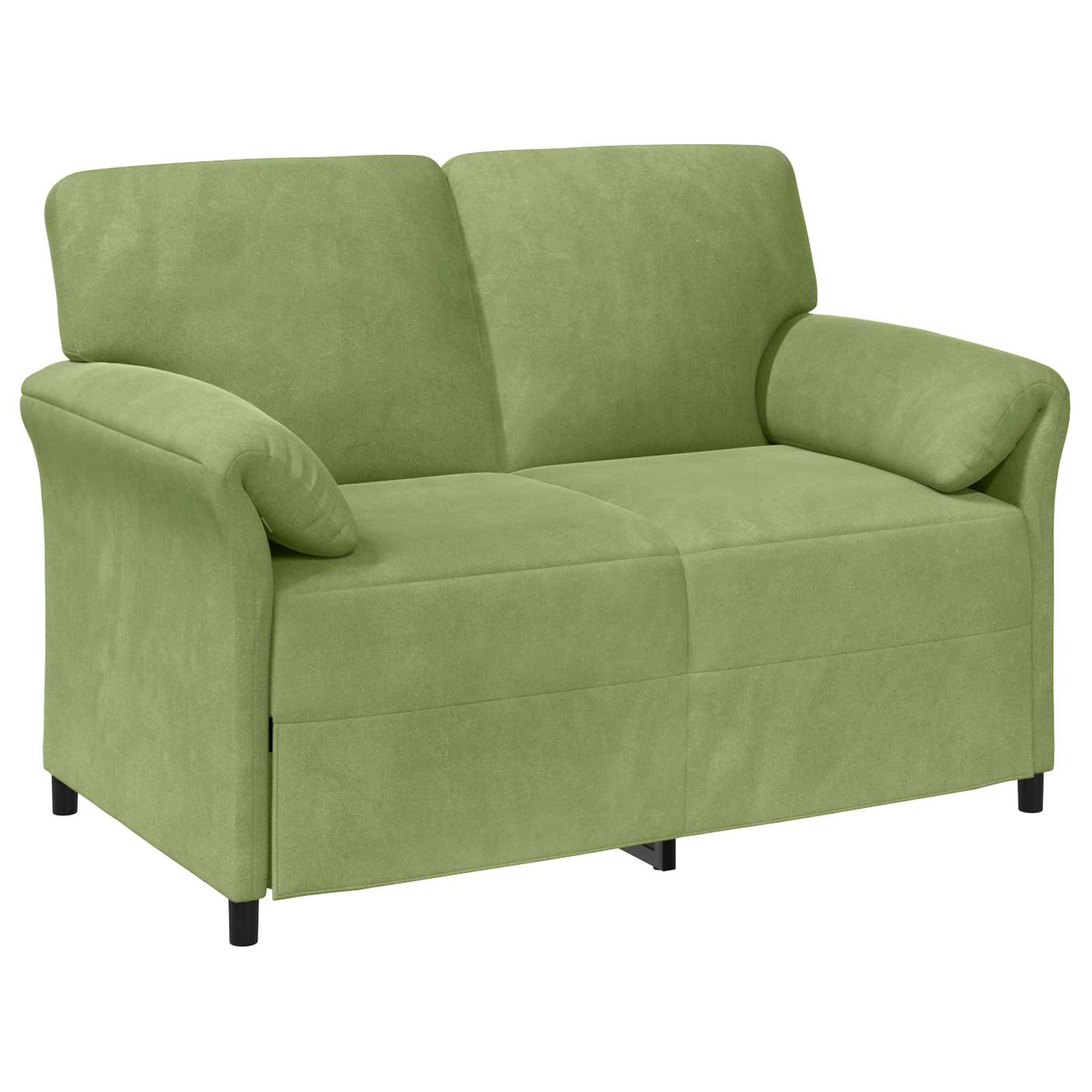 vidaXL Sofá de 2 Plazas  138 x 83 x 95 cm Terciopelo Multicolor