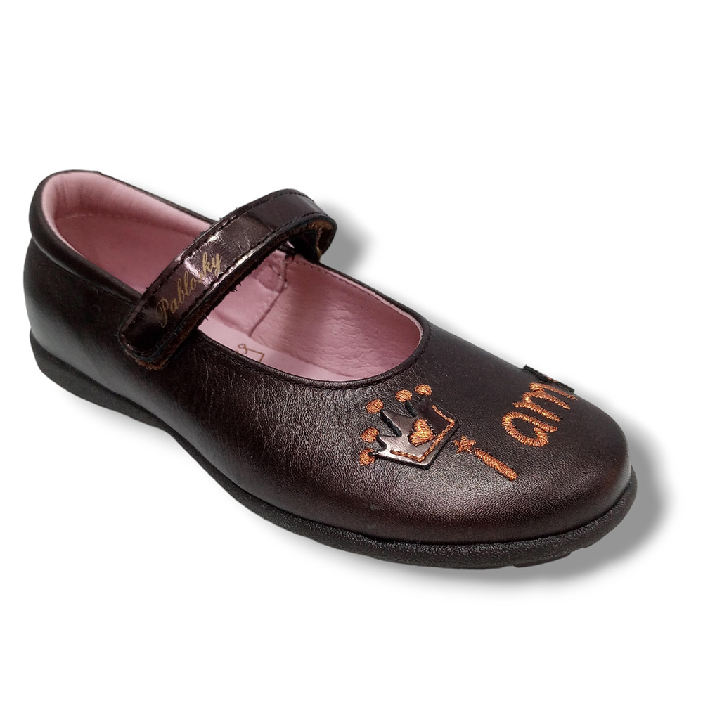 Pablosky Merceditas Niña 306594 BRONCE calzado niños Pablosky Winter ROYALE CORDONETS