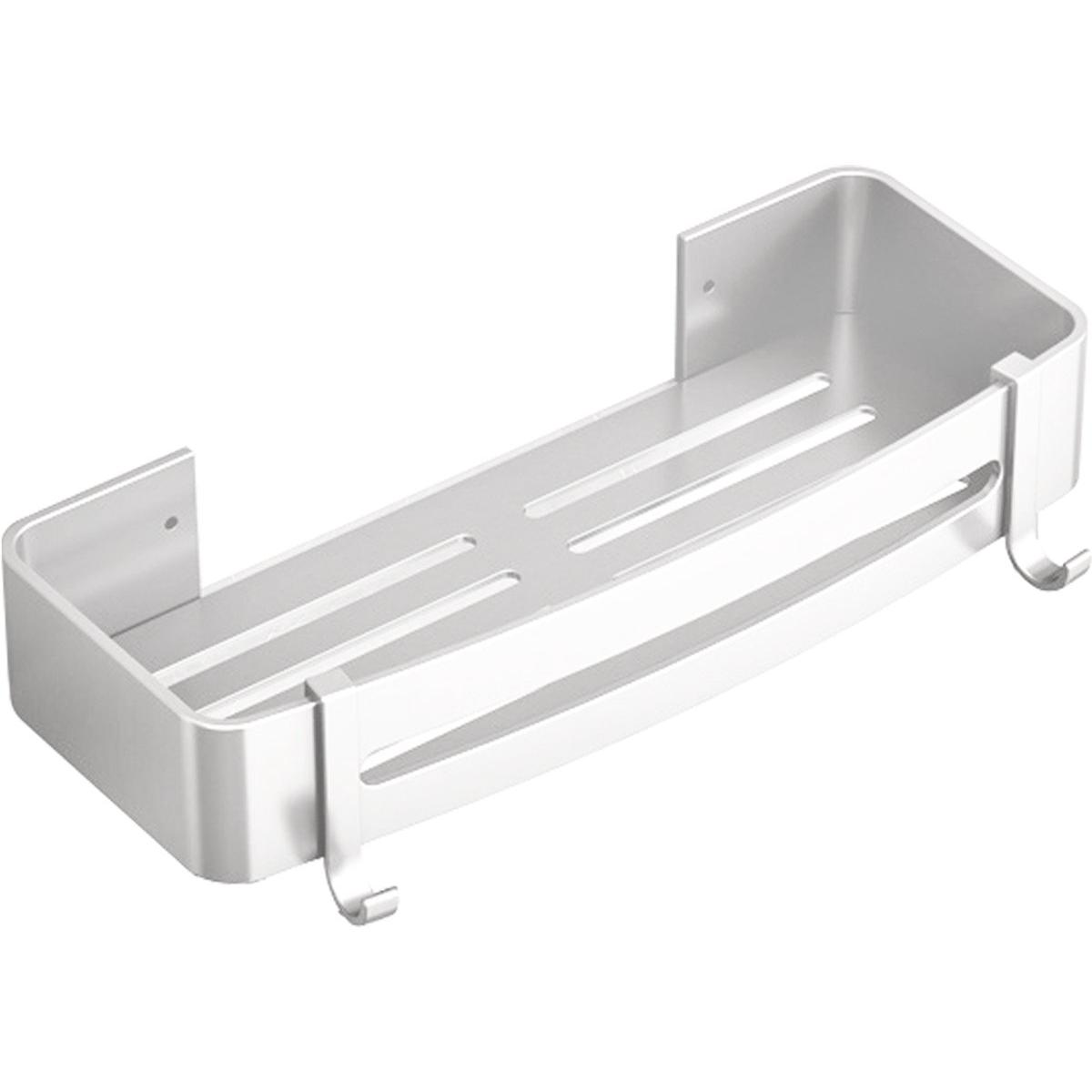 Estante de almacenamiento para baño - Estante de baño - Montaje en pared, impermeable - 1 - Baño, cocina, plateado