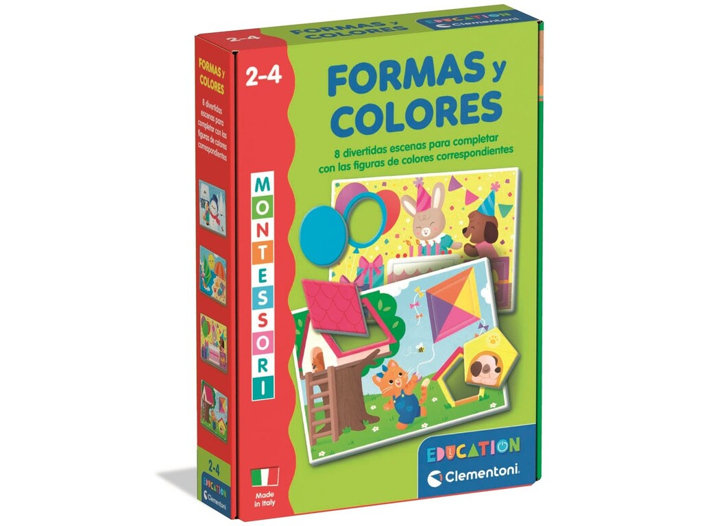 Education Formas y Colores Juguetes Clementoni CLEMENTONI