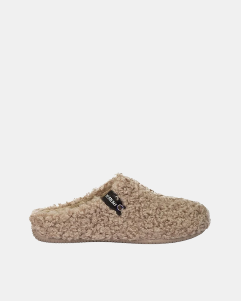 Verbenas YORK CURLY Zapatillas de casa Mujer Marrón