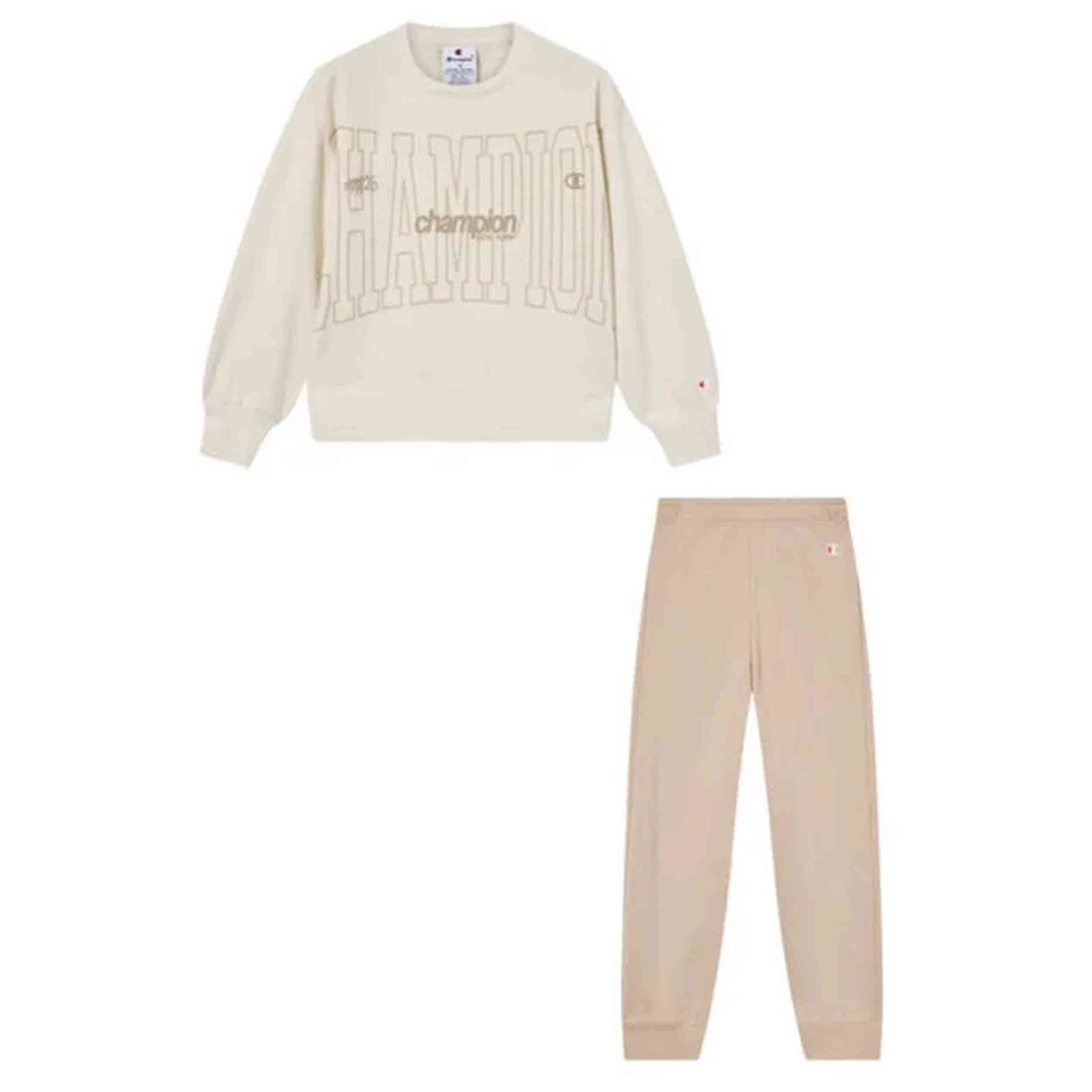 Textil Champion modelo Sweatsuit en color Beig