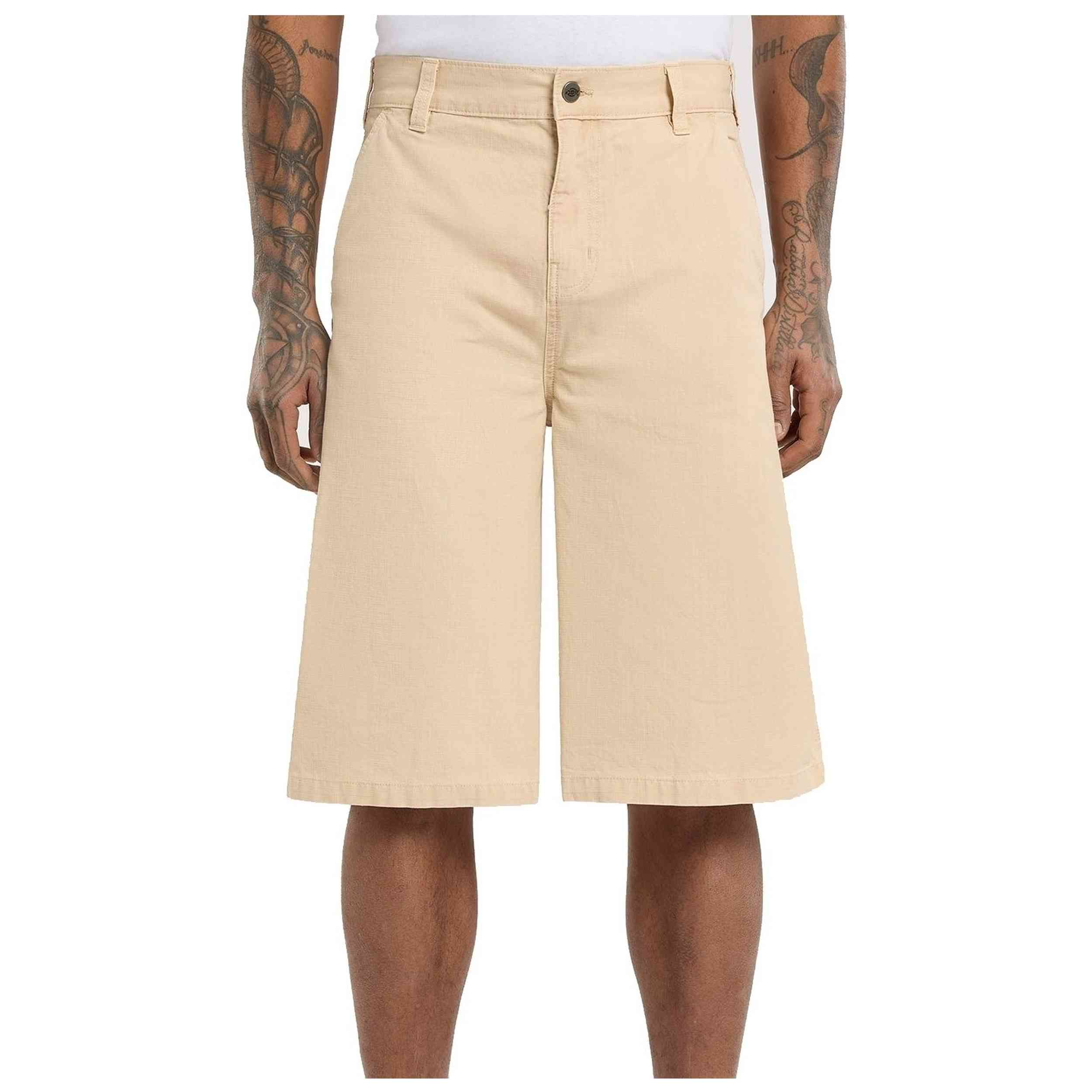 Pantalon Corto Dickies modelo Vernal 13 Inch Loose Short para Hombre en color Beige