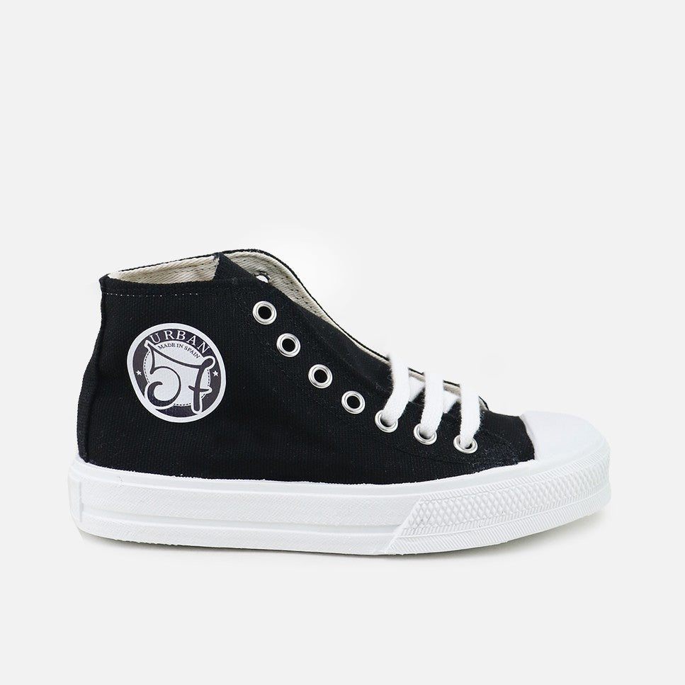 Botas Lona Urban57 Negro | Eli 1957