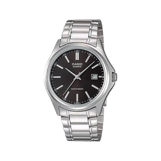 Reloj analógico para mujer Casio LTP-1183A-1A con caja y correa de acero inoxidable