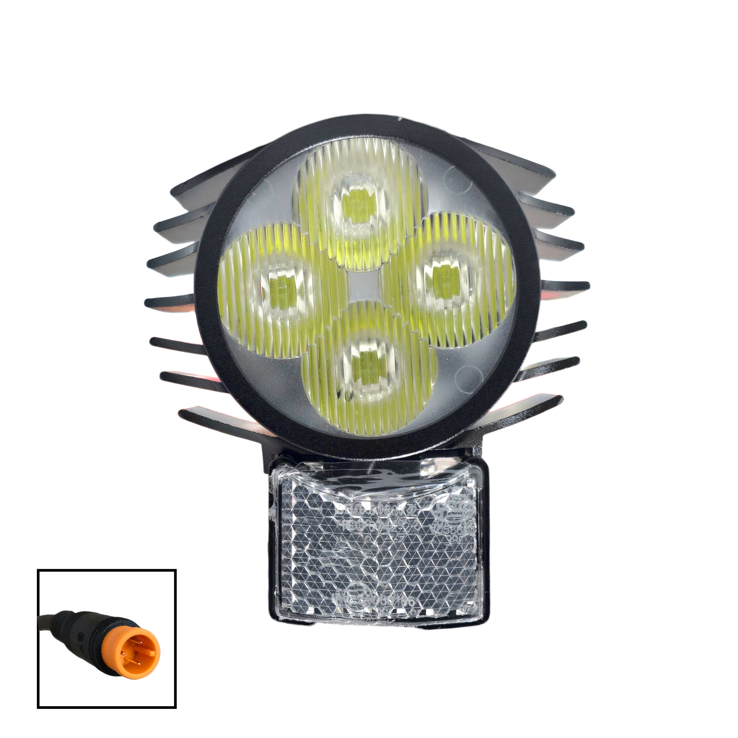 Suniik Luz Delantera para Smartgyro Crossover Dual Max 2 | Faro LED de Alta Potencia | Repuesto Compatible