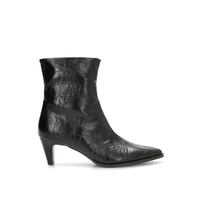 Botin Weekend Yulia - Mujer - Tacón Medio - Modelo M6886 - Color Negro