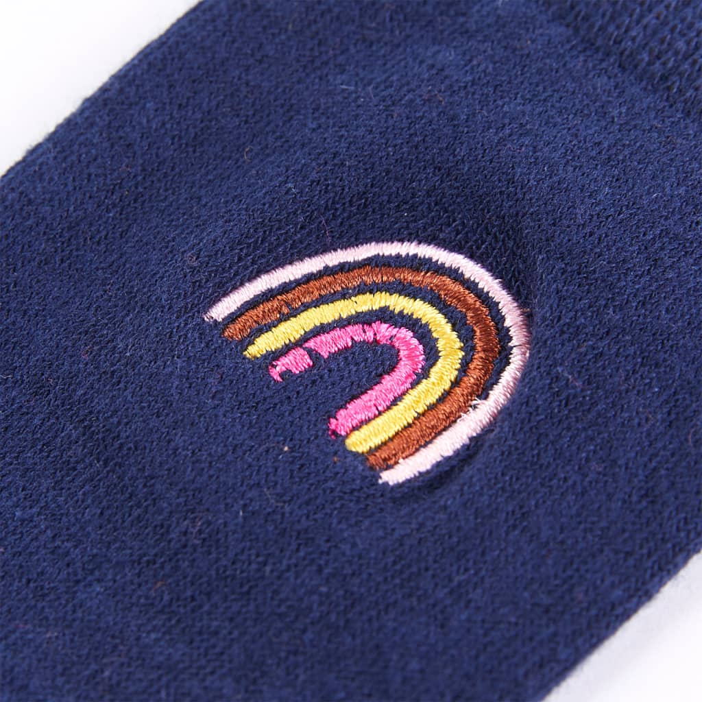 Calcetines para Niños con Diseño de Arco Iris Ropas Infantiles Escolares 5 Pares