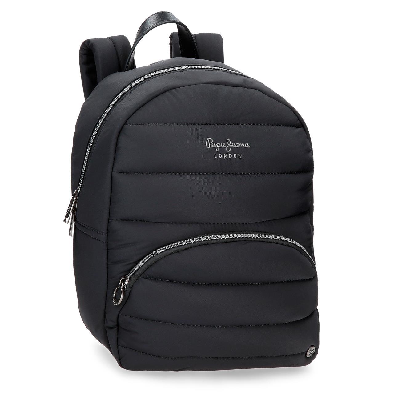 Mochila Casual Pepe jeans Aura 36cm Negro