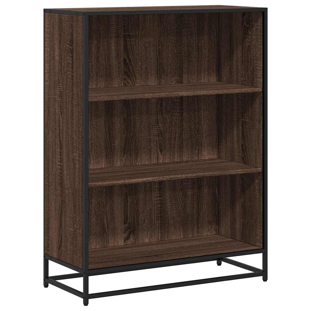 vidaXL Estantería madera ingeniería roble marrón 80,5x35x107,5 cm