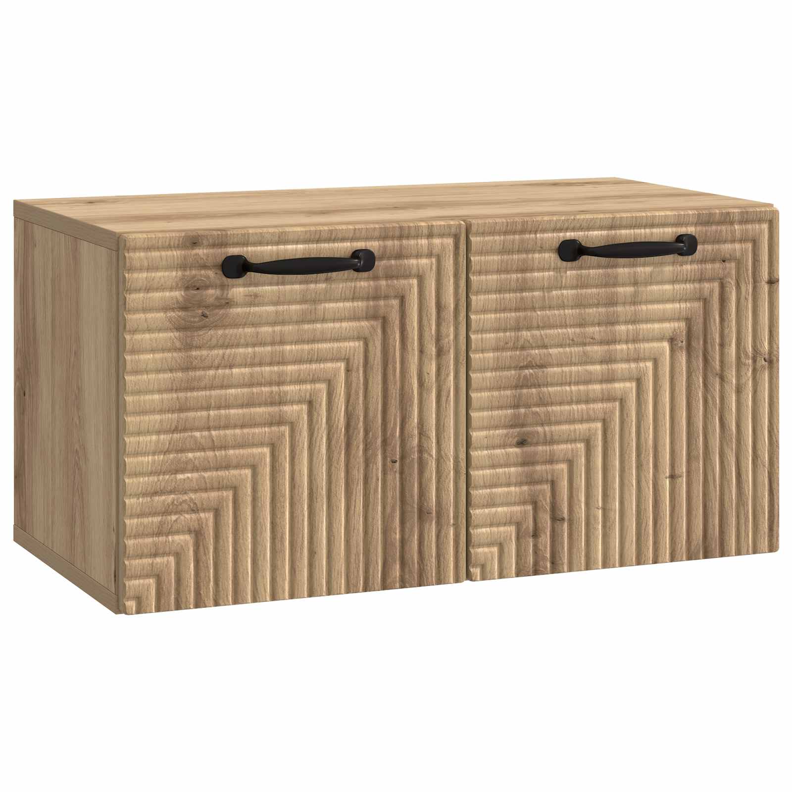 vidaXL Mueble para TV de pared 59,5 x 31 x 30 cm Madera de Ingeniería Multicolor