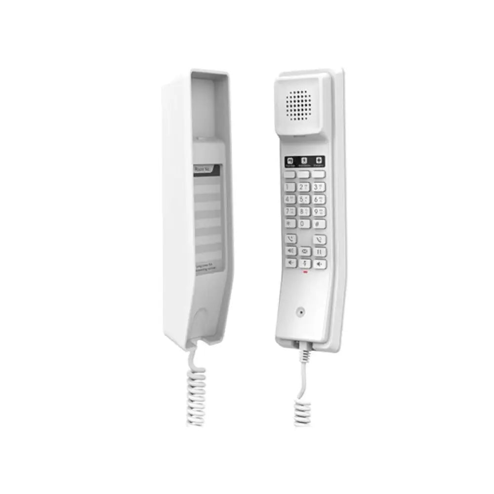 Grandstream - Teléfono IP GHP610 para hoteles con 2 líneas SIP, conferencia de audio a 3 vías y alimentación PoE