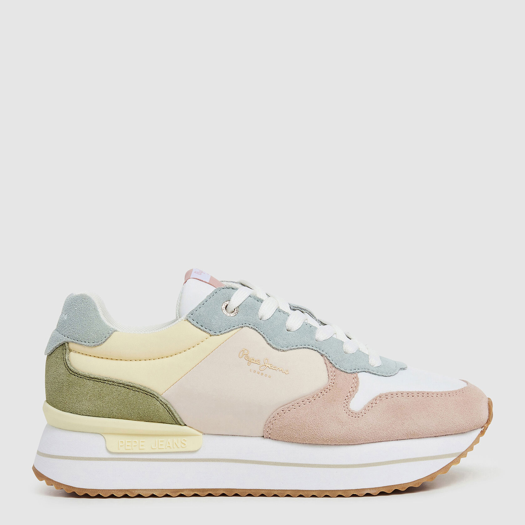 Pepe Jeans Zapatillas Rusper Jelly Amarillas PLS40003-037 , para Mujer