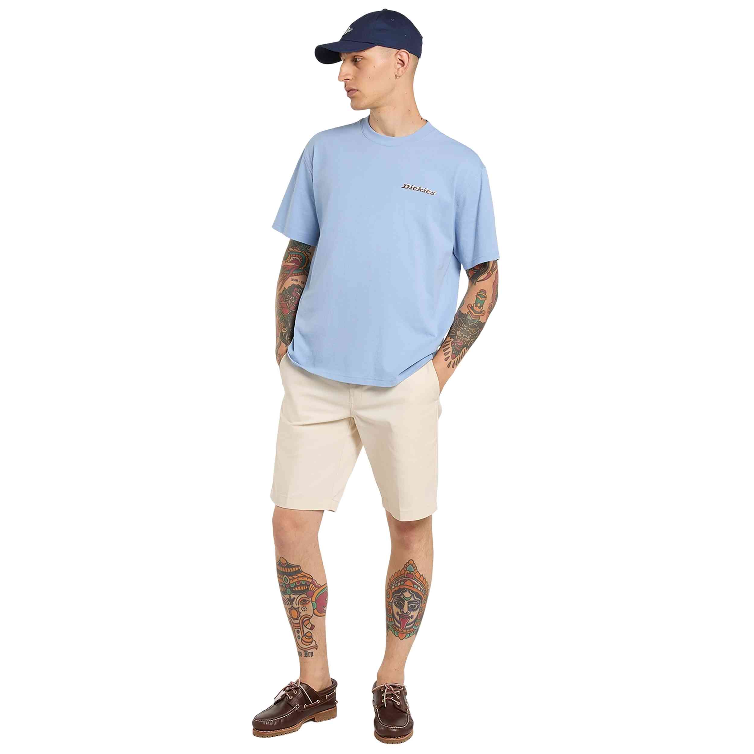 Camiseta De Manga Corta Dickies modelo DK0A8854L391 para Hombre en color Azul
