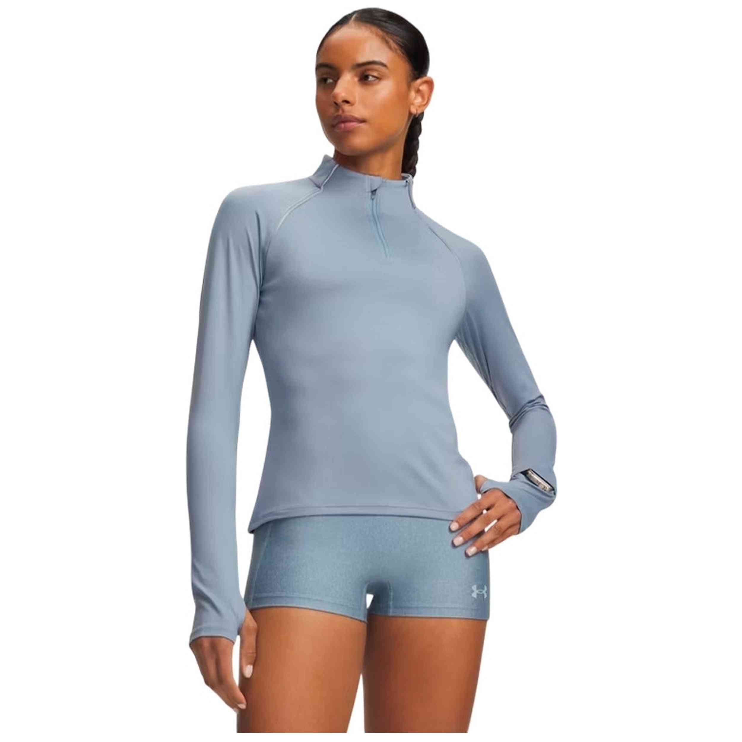 Textil Under Armour modelo Ua Velociti Half Zip en color Azul