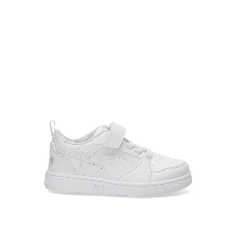 Zapatillas Casual Puma Pristis - Niña - Suela Plana - Modelo 397419 - Color Blanco