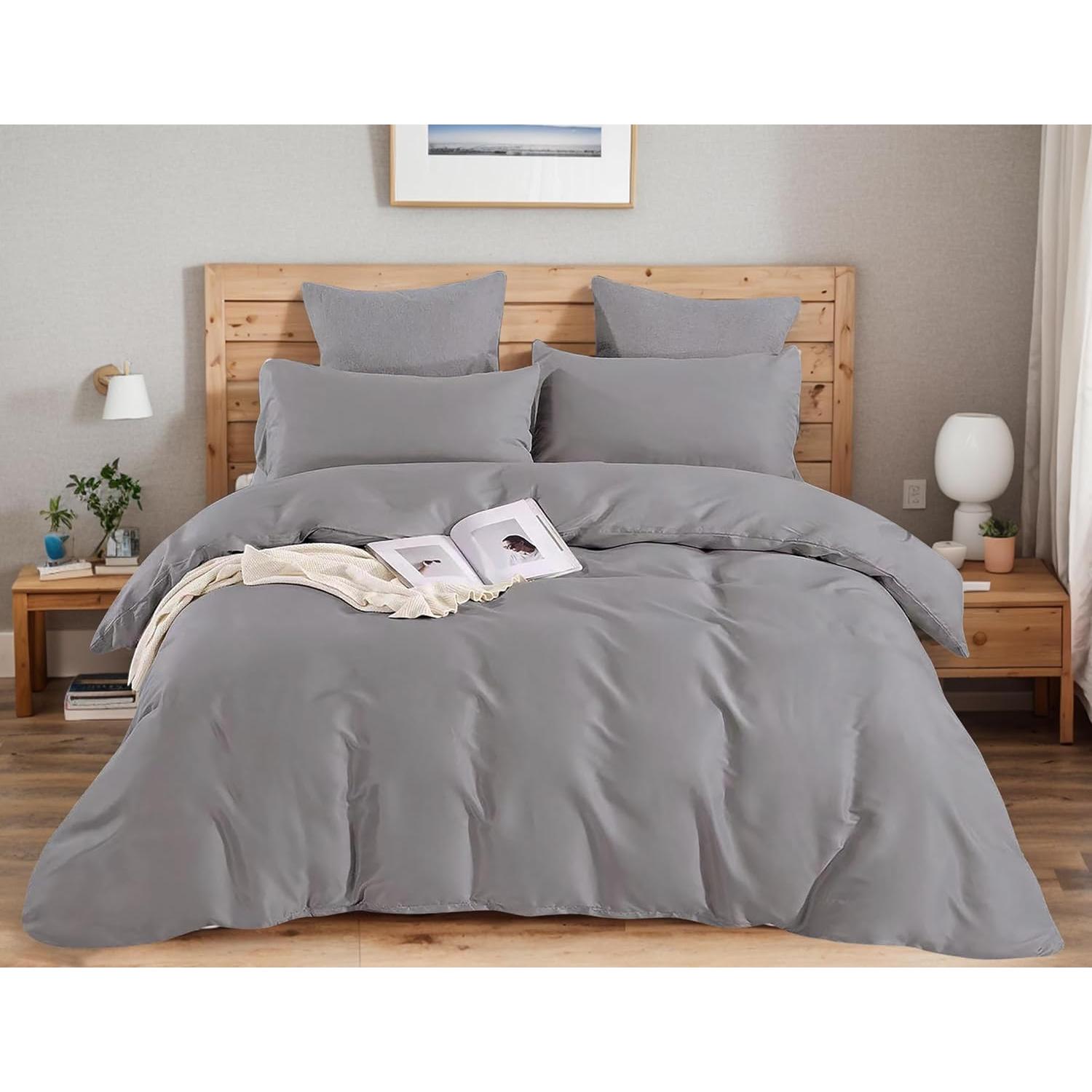 Juego Funda Nórdico PLUS HOME para Cama 90/135/150/180cm - 3 o 4 Piezas - Microfibra Hipoalergénica