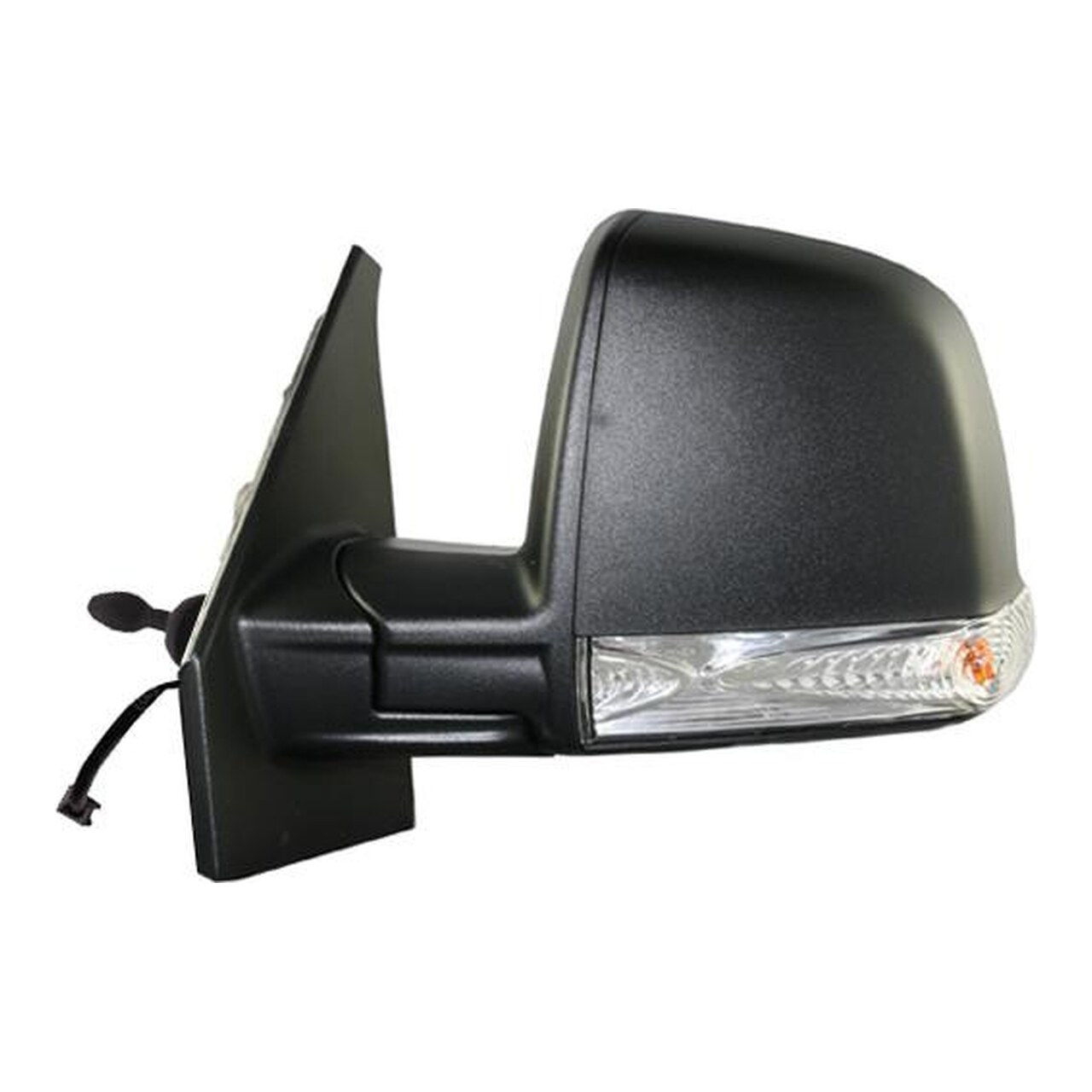 Derecho-ESPEJO COMPLETO-Mecánico-con vexo-Intermitente-Sonda SIMPLE IPARLUX compatible con Fiat Dobló (10 a )
