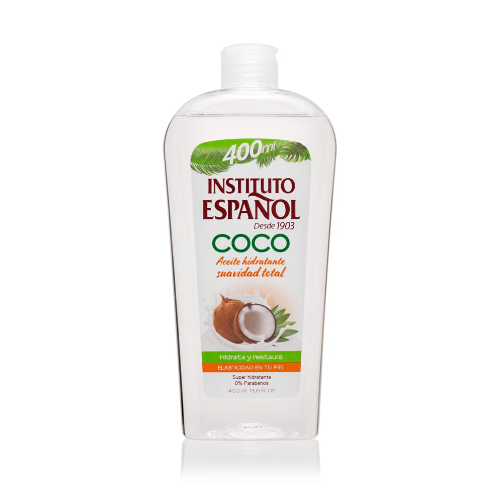 Instituto Español Aceite Corporal De Coco 400Ml Hidratante Y Nutritivo Para Todo Tipo De Piel