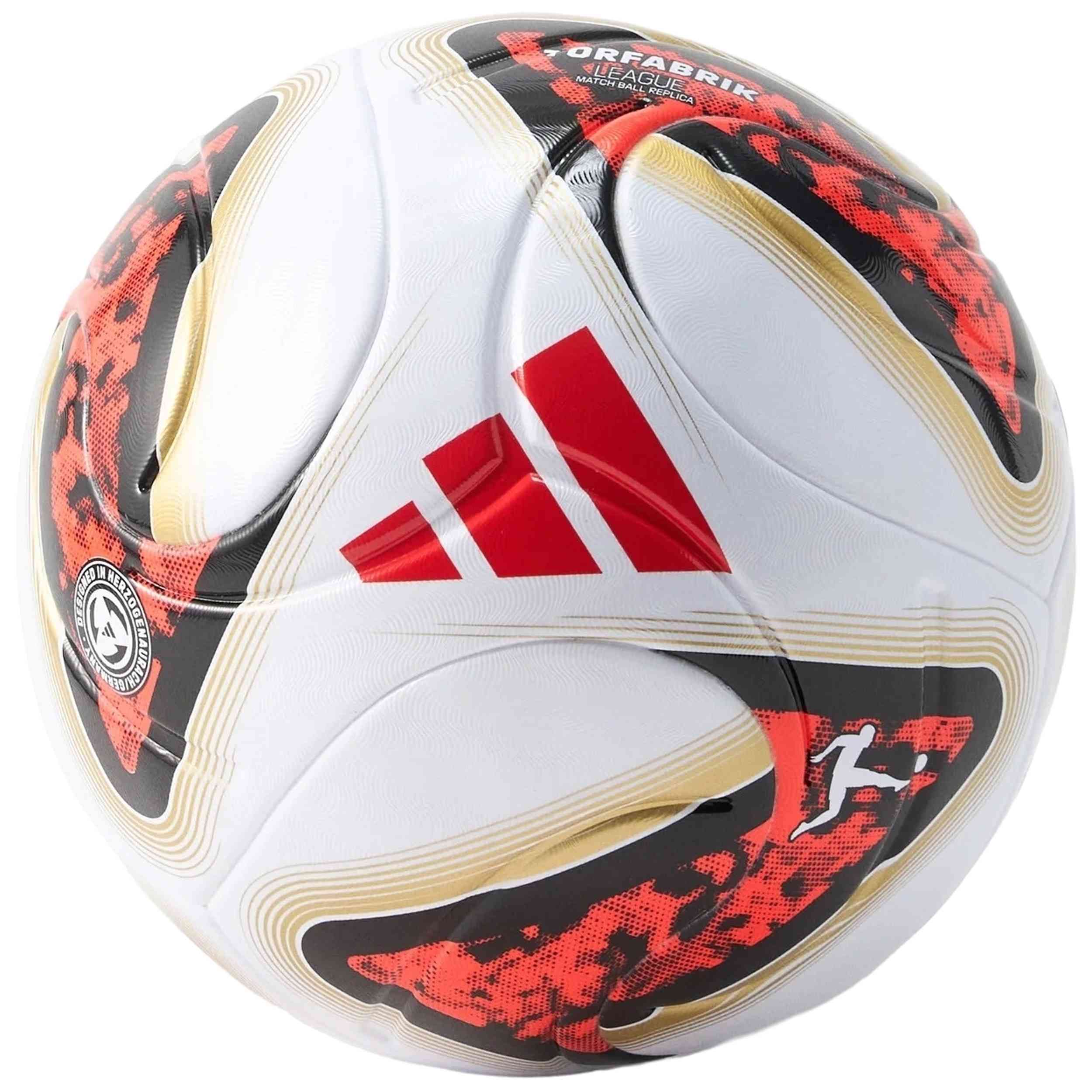 Balon De Futbol Adidas modelo Bundesliga 26/27 Torfabrik League para hombre y mujer en color Blanco