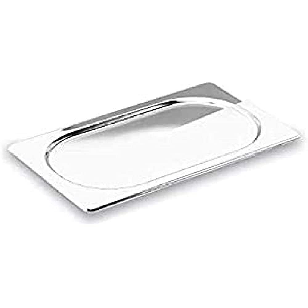 TAPA GASTRONORM PLANA S/ASA GN 1/3 INOX
