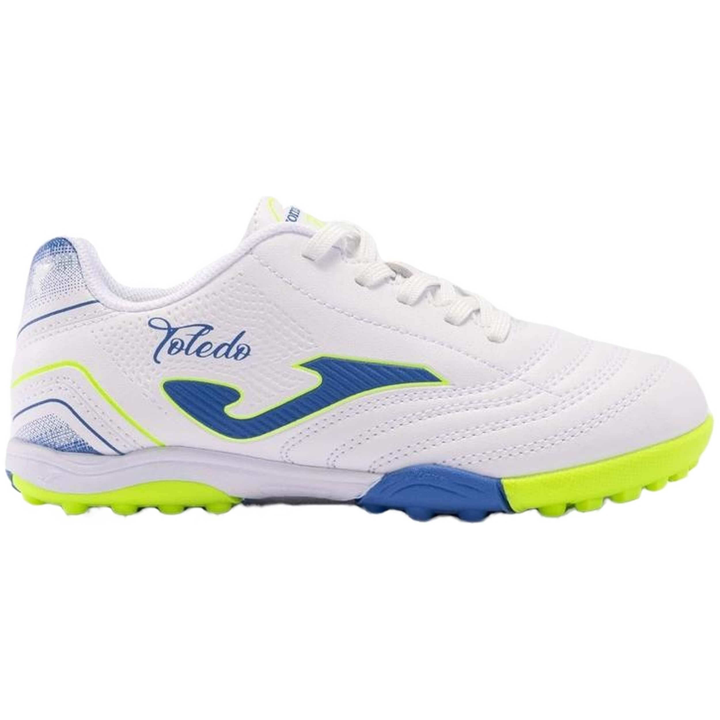 Botas Joma modelo Toledo Jr 2402 Blanco Turf