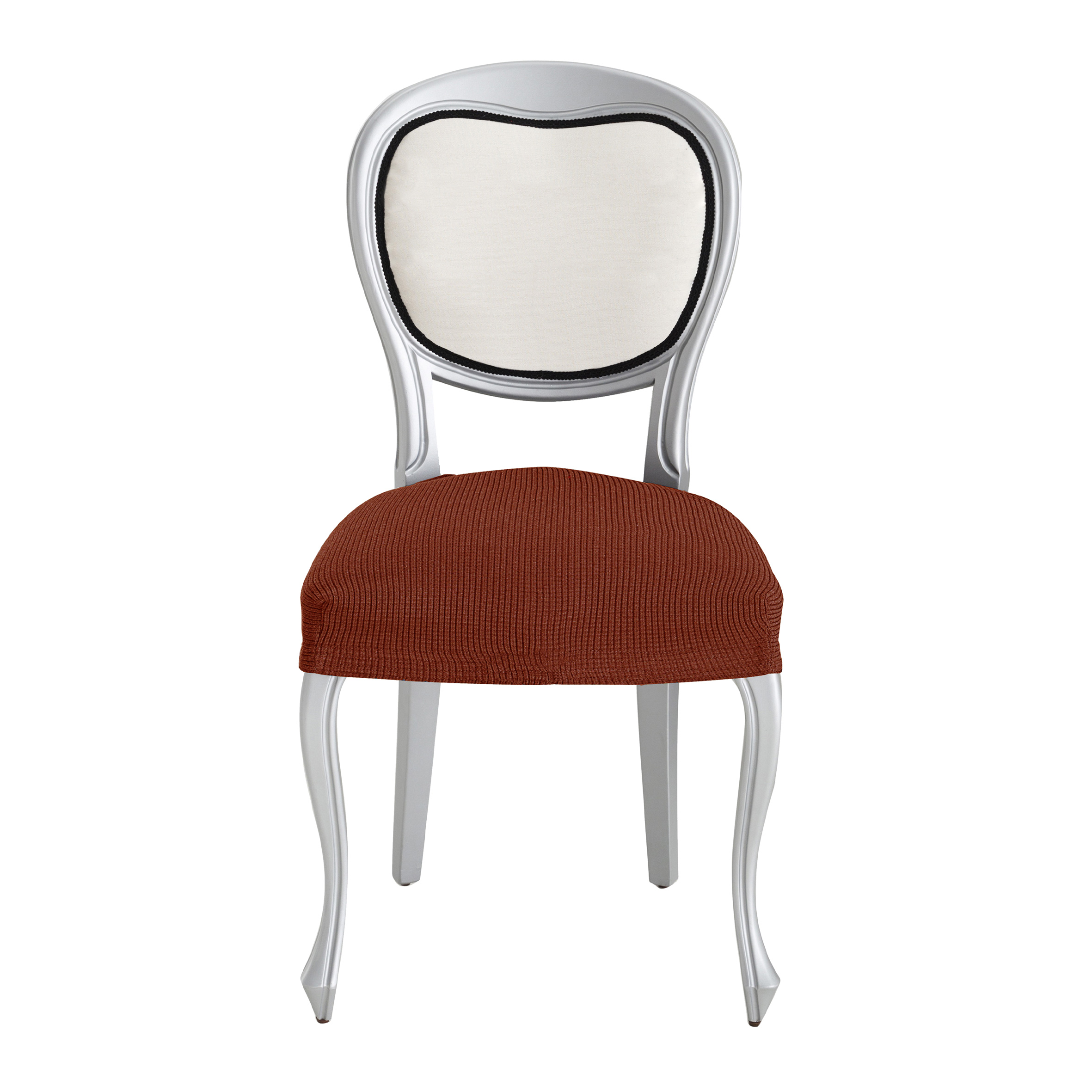 Funda silla elástica sin respaldo pack 2 Ulises