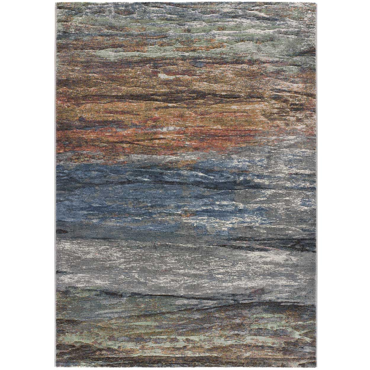 ATTICGO Alfombra de Interior Estilo Abstracto en Multicolor - Victoria 814 | 160X230, 200X290, 133X195 cm