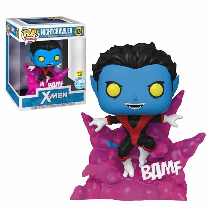 Funko Pop! Deluxe Marvel X-Men, Nightcrawler - Rondador Nocturno (GITD) (Special Edition) 1124