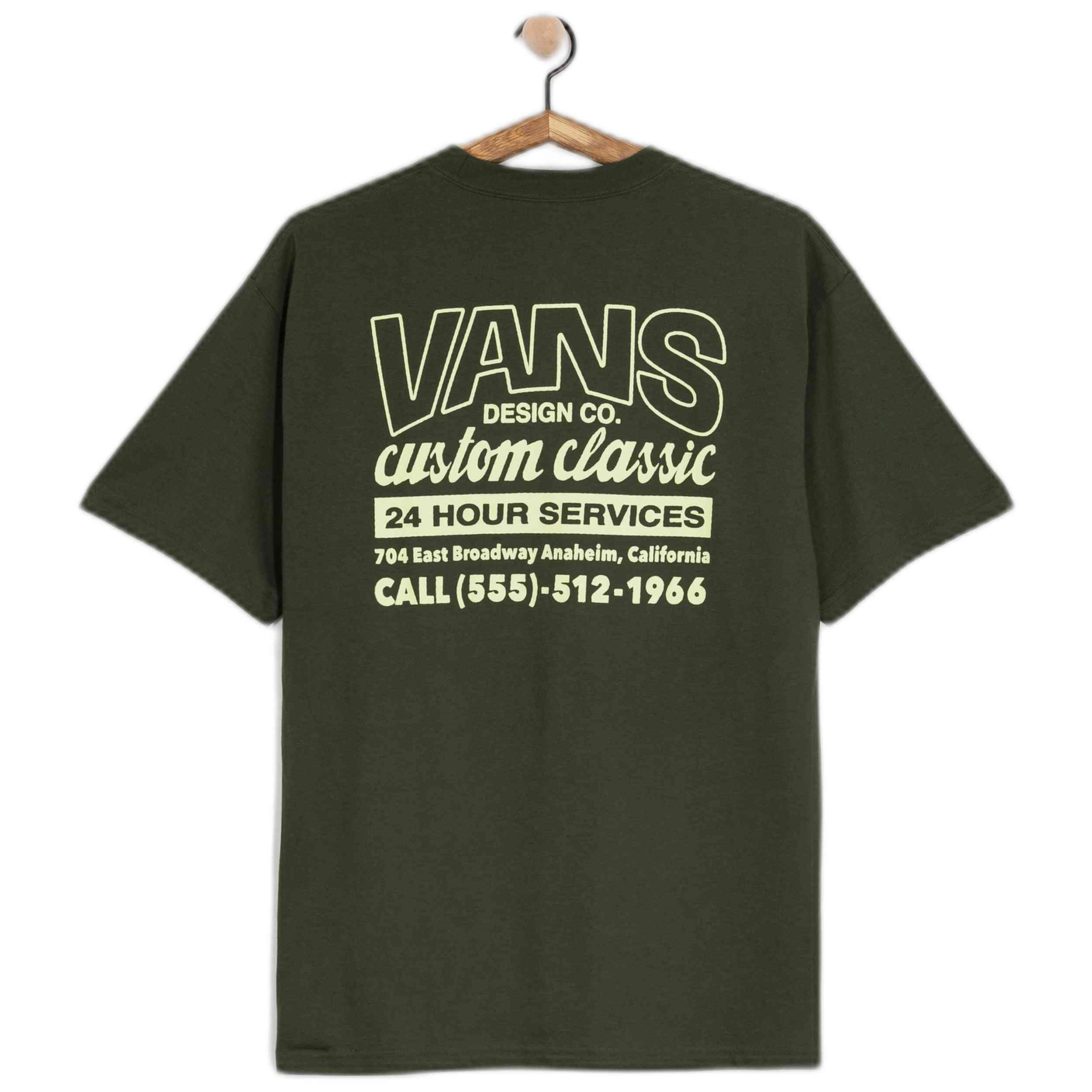Textil Vans en color Verde