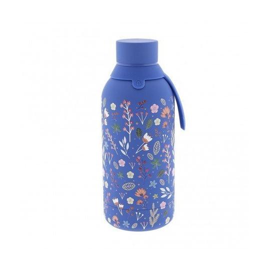 LOVELY BOTELLA ACERO MAZARINE WILD FLOWERS WILD
