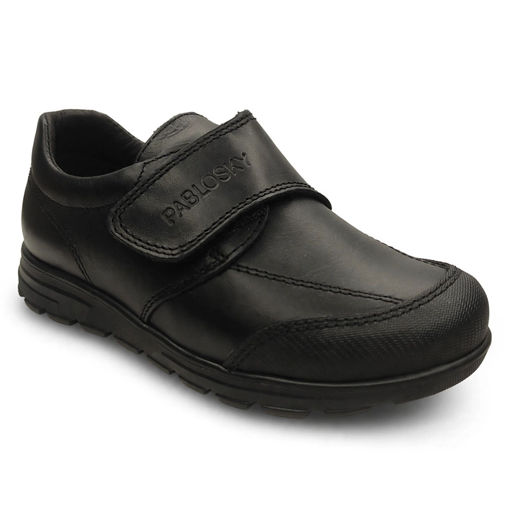Pablosky Zapato Colegial Niño 334510 BOX NEGRO calzado niños Winter