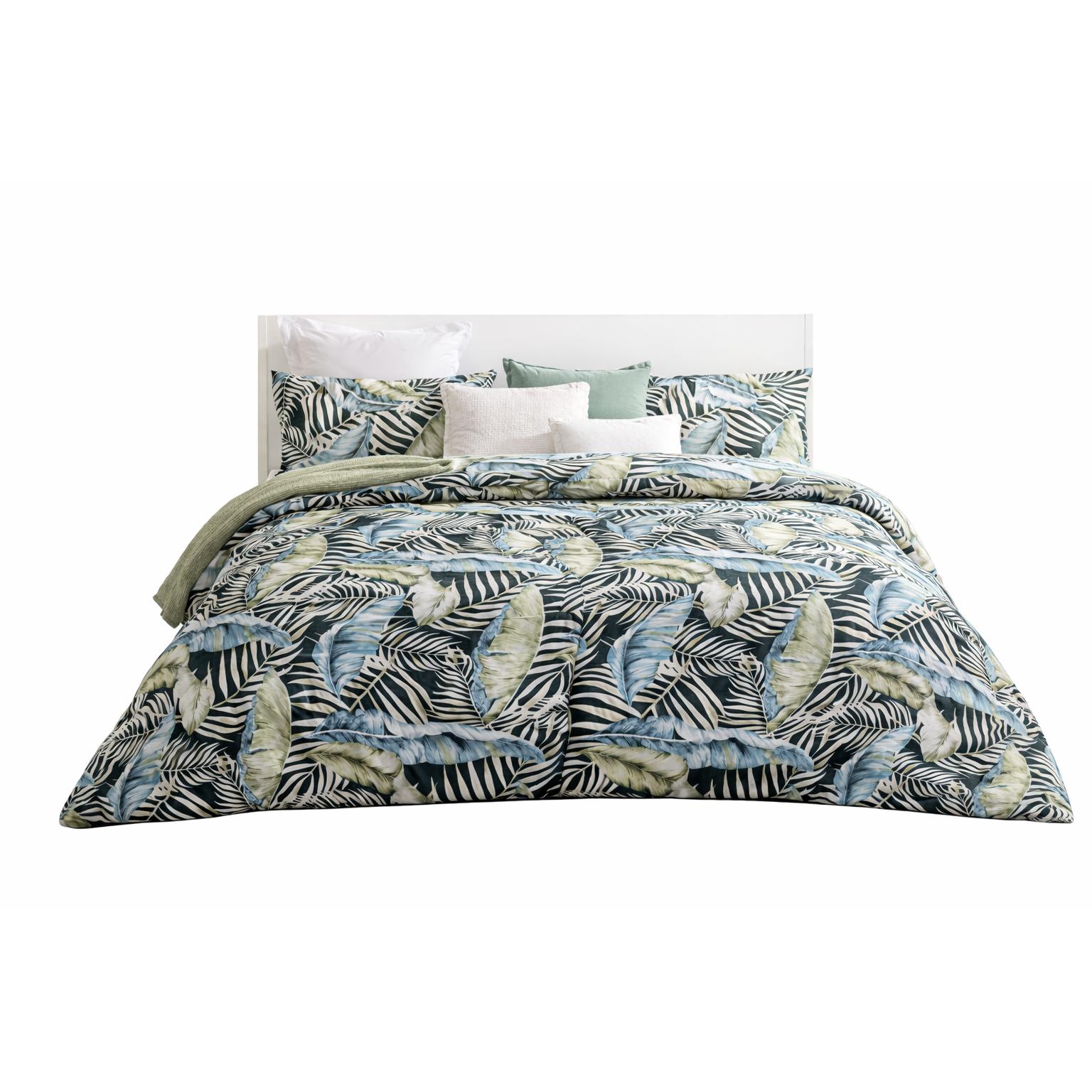 D'A GAMA HOME COLLECTION S.L. GAMA HOME - Funda Nórdica Verde Selvático con Saco y Almohada