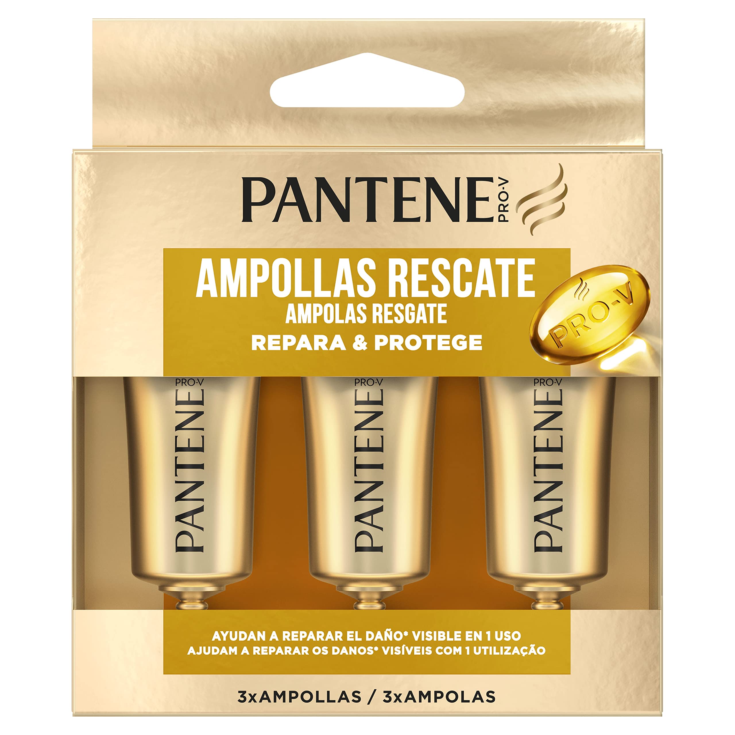 Pantene PRO-V - Ampollas Tratamiento Intensivo, 45ml