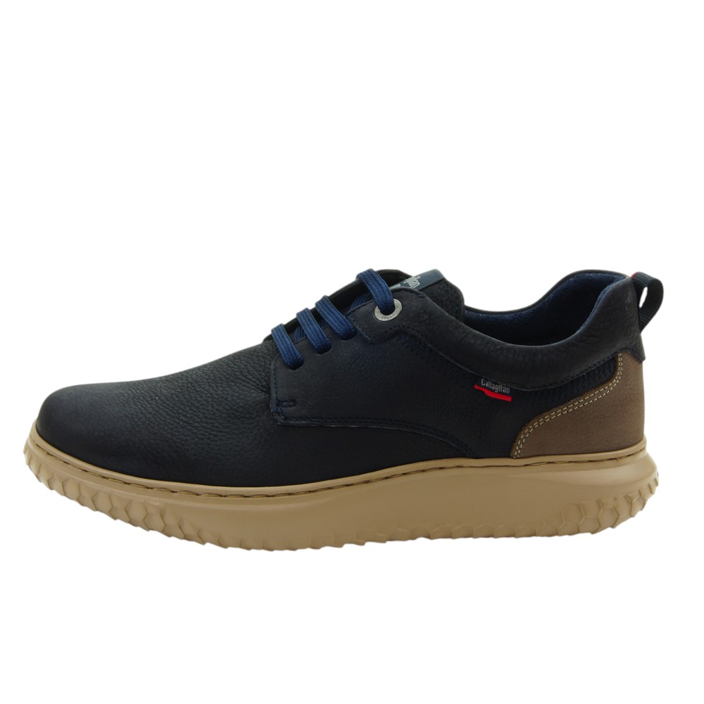 Callaghan mod. 60800 zapato sport para hombre en nobuck, cordones